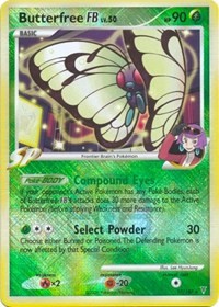 Butterfree FB (League Promo) 017/147 · Reverse Holo