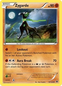 Zygarde 52/124 · Reverse Holo