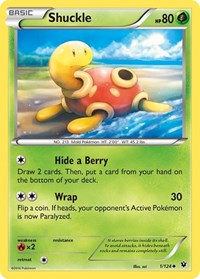Shuckle 1/124 · Reverse Holo