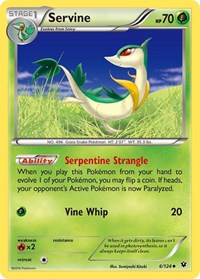 Servine 6/124 · Reverse Holo