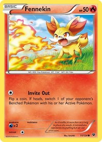 Fennekin 11/124 · Reverse Holo
