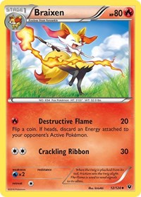 Braixen 12/124 · Reverse Holo