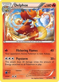 Delphox 13/124 · Reverse Holo