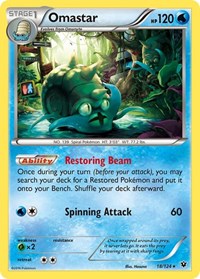 Omastar 18/124 · Reverse Holo