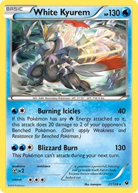 White Kyurem 21/124 · Reverse Holo