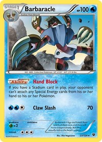 Barbaracle 23/124 · Reverse Holo