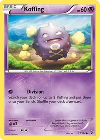 Koffing 27/124 · Reverse Holo