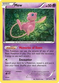 Mew 29/124 · Reverse Holo