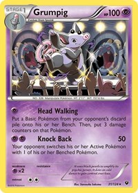 Grumpig 31/124 · Reverse Holo