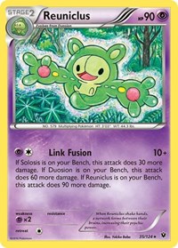 Reuniclus 35/124 · Reverse Holo