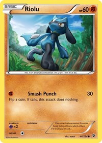Riolu 46/124 · Reverse Holo
