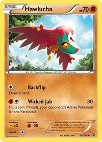 Hawlucha 48/124 · Reverse Holo