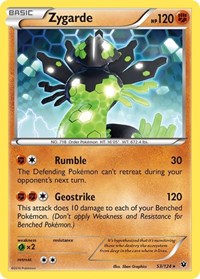 Zygarde 53/124 · Reverse Holo