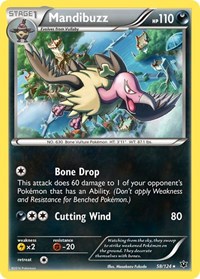 Mandibuzz 58/124 · Reverse Holo