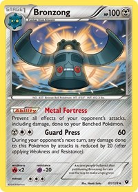 Bronzong 61/124 · Reverse Holo