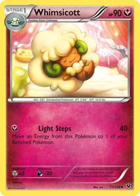 Whimsicott 71/124 · Reverse Holo