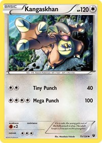 Kangaskhan 75/124 · Reverse Holo