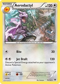 Aerodactyl 76/124 · Reverse Holo