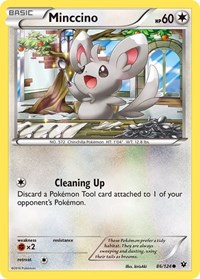 Minccino 86/124 · Reverse Holo