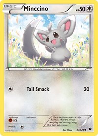 Minccino 87/124 · Reverse Holo