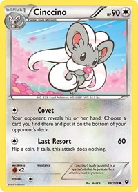 Cinccino 88/124 · Reverse Holo