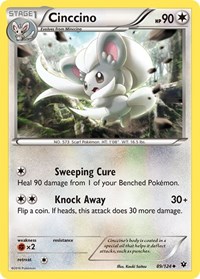 Cinccino 89/124 · Reverse Holo