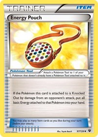 Energy Pouch 97/124 Fates Collide Reverse Holo Pokémon card
