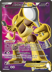Alakazam EX Full Art 117/124