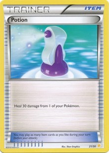 Potion (21 - Pikachu Libre Deck) 21/30 XY Trainer Kit: Pikachu Libre & Suicune Pokémon card