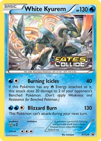 White Kyurem (Prerelease) XY128