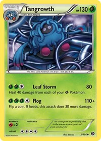 Tangrowth 2/114 · Reverse Holo