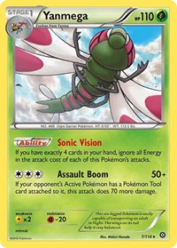 Yanmega 7/114 · Reverse Holo