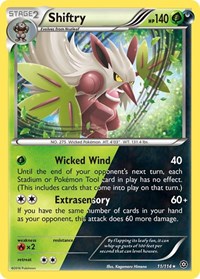 Shiftry 11/114 · Reverse Holo
