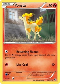 Ponyta 16/114 · Reverse Holo