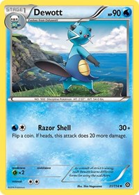 Dewott 31/114 · Reverse Holo