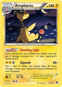 Ampharos 40/114 · Reverse Holo