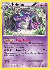 Nidoking 45/114 · Reverse Holo