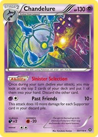 Chandelure 50/114 · Reverse Holo