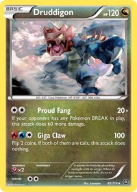 Druddigon 83/114 · Reverse Holo