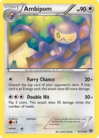 Ambipom 91/114 · Reverse Holo