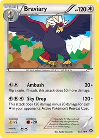 Braviary 93/114 · Reverse Holo