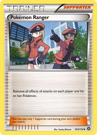Pokemon Ranger 104/114 Steam Siege Reverse Holo Pokémon card