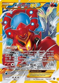 Volcanion EX Secret 115/114