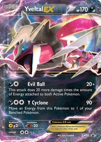 Yveltal EX (Shiny) XY150