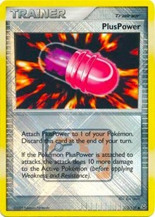 PlusPower (League Promo) 112/127 League & Championship Cards Reverse Holo Pokémon card