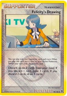 Felicity's Drawing (League Promo) 98/106 League & Championship Cards Reverse Holo Pokémon card