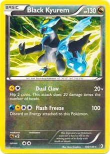 Black Kyurem (BW Boundaries Crossed) 100/149