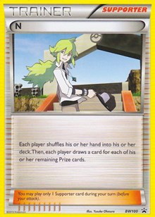 N (Supporter) BW100 Deck Exclusives Pokémon card