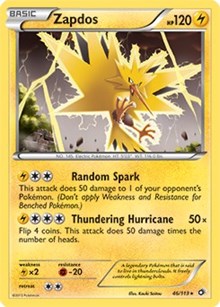 Zapdos (BW Legendary Treasures) 046/113
