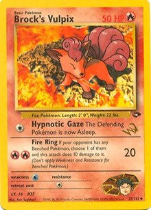 Brock's Vulpix [W Stamped] 037/132